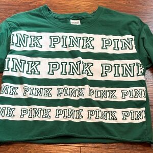 PINK Victoria’s Secret long sleeve crop top